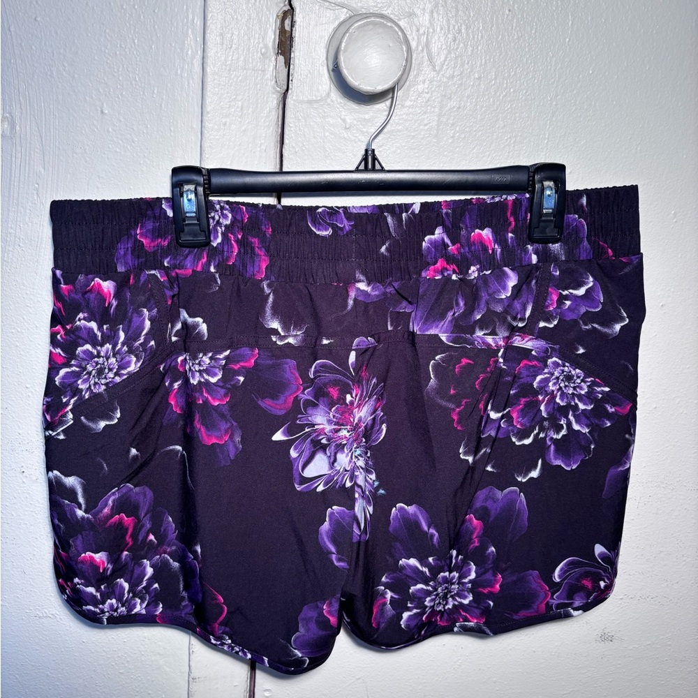 Avia Floral Athletic Running Shorts - Picture 11 of 12